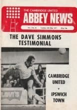 Cambridge United v Ipswich Town 24-May-1977