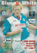 Blackburn Rovers v Ipswich Town 28-Jan-1995