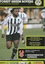 Forest Green Rovers v Kidderminster Harriers  01-Jan-2012