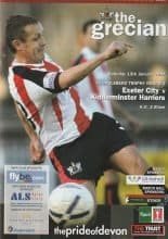 Exeter City v Kidderminster Harriers 13-Jan-2007
