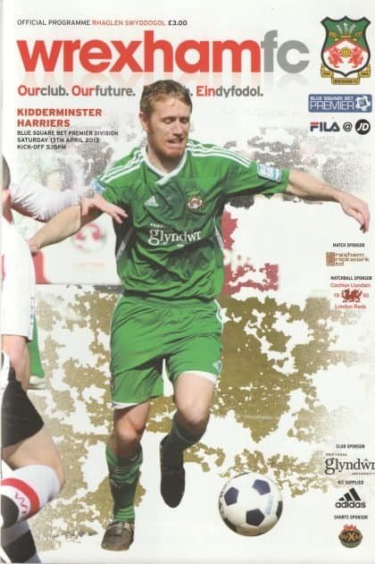 Wrexham v Kidderminster Harriers 13-Apr-2013