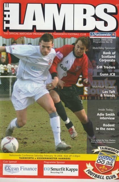 Tamworth v Kidderminster Harriers 18-Feb-2006