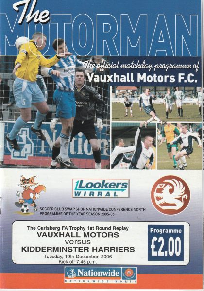 Vauxhall Motors v Kidderminster Harriers 19-Dec-2006