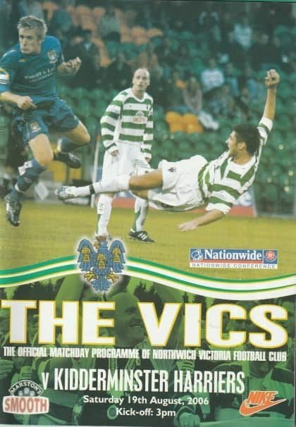 Northwich Victoria v Kidderminster Harriers 19-Aug-2006