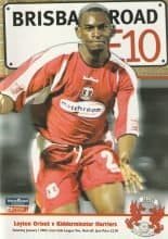 Leyton Orient v Kidderminster Harriers 01-Jan-2004