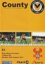 Newport County v Kidderminster Harriers 29-Aug-2011