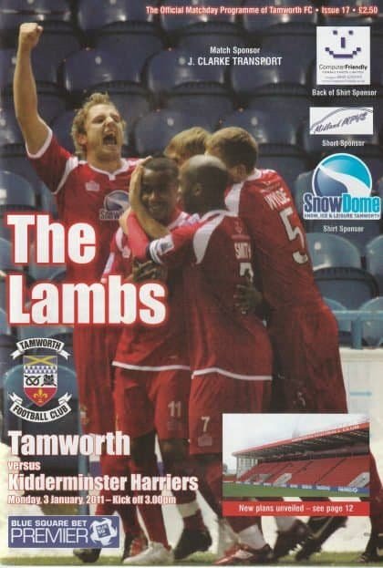 Tamworth v Kidderminster Harriers 03-Jan-2011