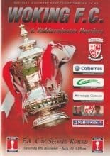 Woking v Kidderminster Harriers   06-Dec-2003