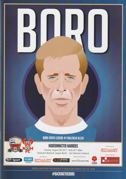 Nuneaton Town v Kidderminster Harriers 08-Aug-2017