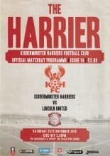 Kidderminster Harriers v Lincoln United  26-Nov-2016