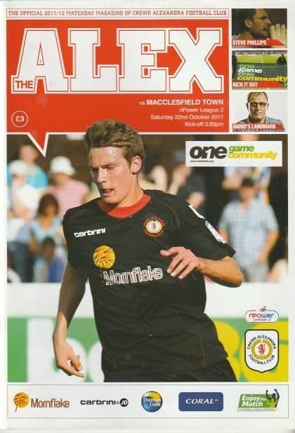 Crewe Alexandra v Macclesfield Town 22-Oct-2011