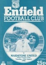 Enfield v Maidstone United   17-Aug-1982