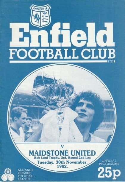 Enfield v Maidstone United   30-Nov-1982