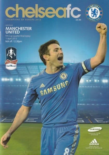 Chelsea v Manchester United 01-Apr-2013