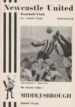 Newcastle United v Middlesbrough 25-Jan-1964