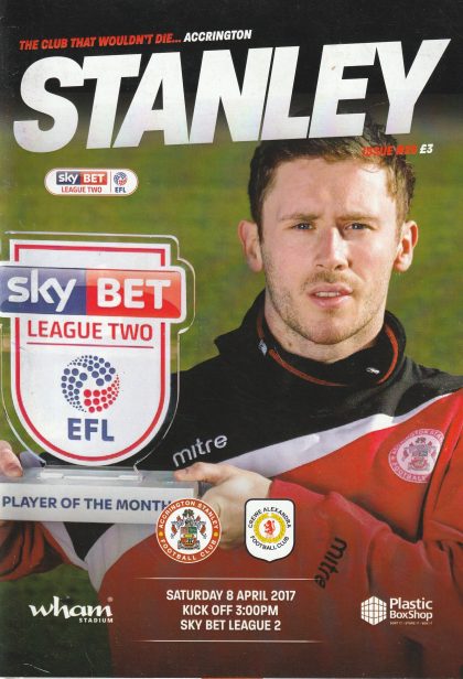Accrington Stanley v Morecambe  08-Apr-2017