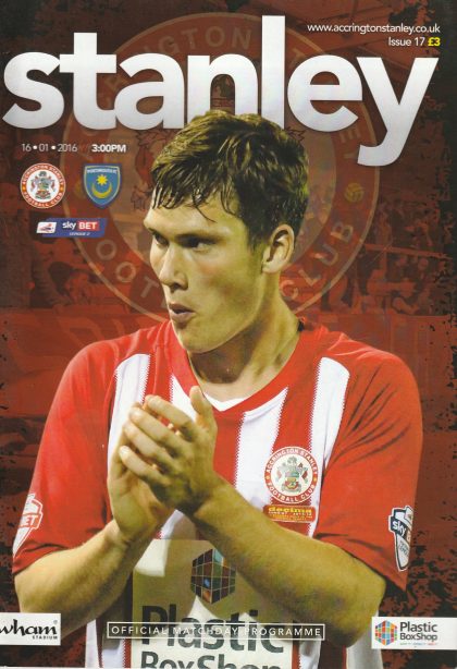 Accrington Stanley v Portsmouth 16-Jan-2016