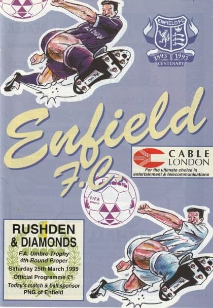 Enfield v Rushden & Diamonds 25-Mar-1995