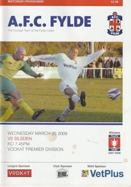 AFC Fylde v Silsden 26-Mar-2009