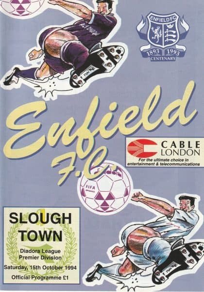 Enfield v Slough Town 15-Oct-1994