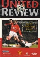 Manchester United v Southampton 22-Dec-2001