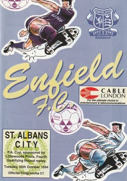 Enfield v St Albans City 25-Oct-1994