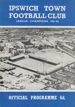 Ipswich Town v Swansea Town 27-Feb-1965