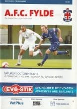 AFC Fylde v Trafford 09-Oct-2010