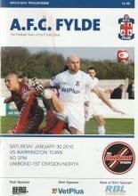 AFC Fylde v Warrington Town 30-Oct-2010