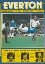 Everton v Wimbledon  29-Aug-1978
