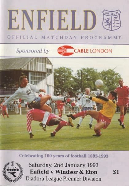 Enfield v Windsor & Eton  02-Jan-1993