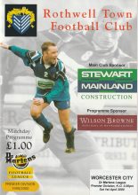 Rothwell Town v Worcester City  01-Apr-2000
