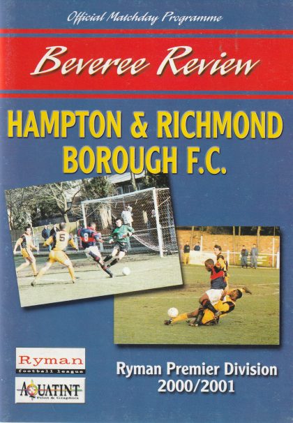 Hampton & Richmond Borough v Worcester City 28-Oct-2000