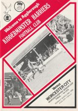 Kidderminster Harriers v Worcester City 28-Mar-1983