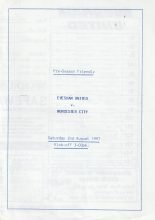 Evesham United v Worcester City 02-Aug-1997