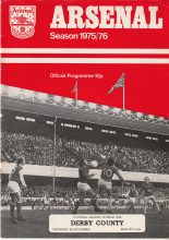 Arsenal v Derby County 08-Nov-1975