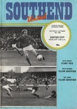 Southend United v Exeter City 15-Oct-1983