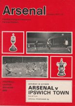 Arsenal v Ipswich Town 30-Oct-1971