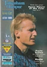 Tottenham Hotspur v Luton Town 16-Nov-1991