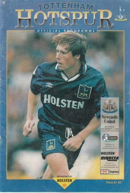 Tottenham Hotspur v Newcastle United 03-Dec-1994