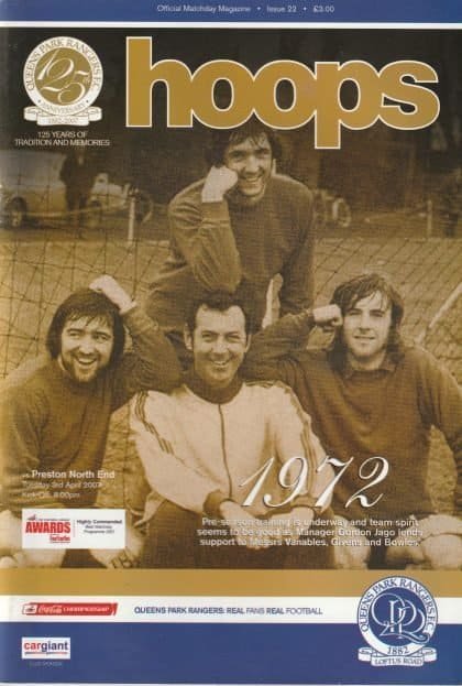 Queens Park Rangers v Preston North End 03-Apr-2007