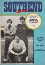 Southend United v Preston North End 06-Apr-1984