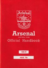 Arsenal Official Handbook 1980-81