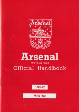Arsenal Official Handbook 1981-82
