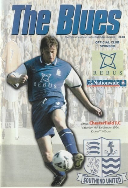 Southend United v Chesterfield 16-Dec-2000