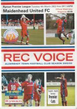 Aldershot Town v Maidenhead United  04-Mar-2003