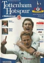 Tottenham Hotspur v Middlesbrough 28-Sep-2002