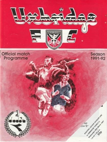 Uxbridge v Abingdon 26-Mar-1992