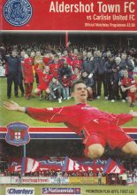 Aldershot Town v Carlisle United  02-May-2005