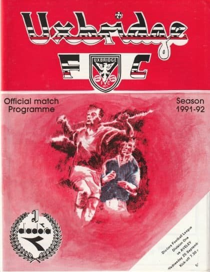Uxbridge v Aveley 25-Sep-1991